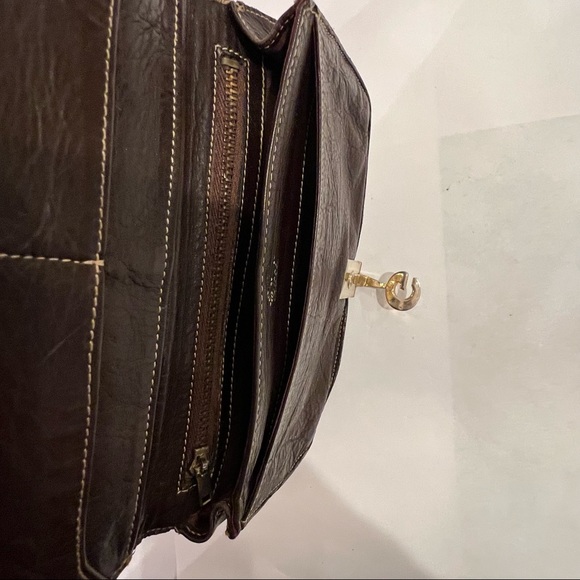 Vintage Gucci Round Edge Canvas Monogram Wallet - Picture 9 of 16